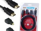 Mini and Micro HDMI Converter 3 IN 1 Pack