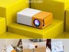 Mini LED Projector - Yellow Color*@