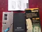 Mini stereo cassette recorder sanyo
