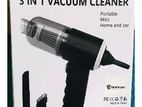Mini Vehicle Vacuum Cleaner - 3 in 1 Portable