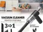 Mini Vehicle Vacuum Cleaner - 3 in 1 Portable