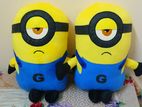 Minion Stuart Plush Toy - 14 Inch