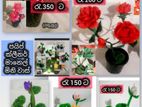 මිනිවාස්Artificial Flower Vases (පයිප්ක්ලීනර්/ෆෝම්ශීට්)