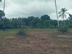Minuwangoda Divulapitiya bare land with wide road for sale