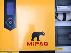 MiPAQ Solar Inverter System with 2x 100Ah Panasonic Batteries