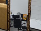 Mirror with Stand Brown Mr 004