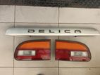Mitshubishi Delica L400 Van dickey garnish set