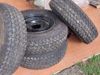 Mitsubishi 4dr5 Jeep 225/80/15 Tires With Rim