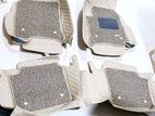 Mitsubishi Montero 3D Carpet Full Leather Mats with Coil
