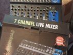 Mixer 7 Channel Live Professional