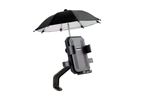 Mobile Phone Holder Side Mirror with Adjustable Umbrella
