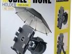 Mobile Phone Holder with Umbrella