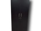 Modern 2 D Blk Side Hanging Wardrobe