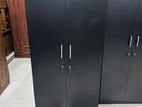 Modern 2 D Side Hanging Black Wardrobe