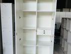 Modern 2D Full Shelf White Cupboard