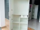Modern 2D Half Hanging White Wardrobe