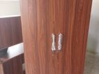 MODERN 2D SIDE HANGING DARK WARDROBES