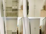 Modern 2D White 6ft Cupboards