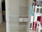 Modern 2D White S/Hanging wardrobe