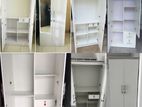 MODERN 2DOOR 6FT WHITE MELAMINE CUPBOARDS