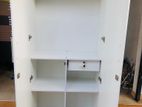 Modern 2door Half Hanging White Wardrobe