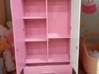 MODERN 2TONE 6FT PINKY BABY CUPBOARDS