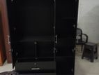 Modern 3 D Blk L/2 Drawer Wardrobe