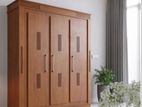 Modern 3 Door Teak Wardrobe -Li 22