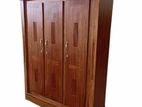 Modern 3 Door Teak Wardrobe -Li 24