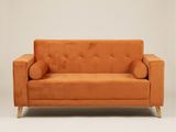 Modern 3-Seater Fabric Sofa