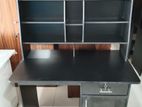MODERN 3.5x2ft BLK MELAMINE STUDY TABLE