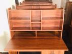 MODERN 3.5x2FT HI-RACK MELAMINE STUDY TABLE