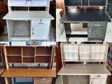 MODERN 3.5x2FT HI-RACK MELAMINE STUDY TABLES