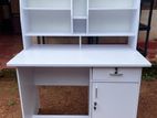 MODERN 3.5x2FT WHITE STUDY TABLE