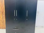 Modern 3D Large Drawer Blk Wardrobe