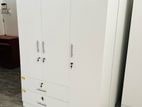 Modern 3D Melamine WHITE WARDROBES