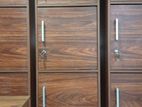 MODERN 3pcs DARK LOCKABLE BOX CUPBOARDS