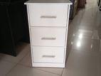 MODERN 3PCS WHITE EXCELLENT DRAWER CUPBOARD