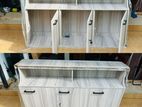 Modern 48x27” R/made A/white Pantry Cupboard Set