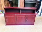MODERN 4FT READY MADE REDDISH PANTRY CUPBOARDS