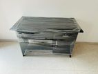 Modern 4x2 Black Melamine Office Tables