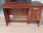 MODERN 4x2 DARK OFFICE TABLES WITH LEG BAR