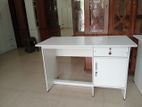 Modern 4x2 Melamine White Table