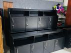 Modern 5 Ft Black R/made Pantry Cupboards