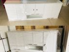 Modern 5ft/6ft Full White R/made Pantry Cupboards