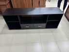 Modern 5ft Black Melamine 65” Tv Stand