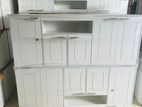 MODERN 5FT DESIGN FULLY WHITE R/MADE PANTRY CUPBOARDS