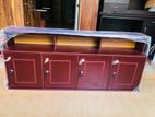 Modern 5ft Melamine R/made Reddish Pantry Cupboards