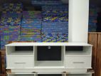 Modern 5ft White S/drawers Tv Stand