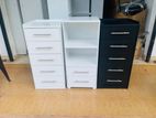 Modern 5pcs BLACK WHITE DRAWER SETS